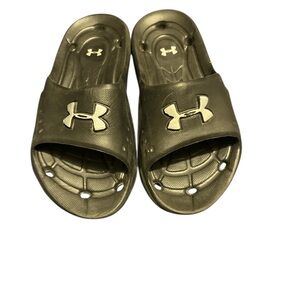 Under Armour Kids Slide Sandals - Metallic Gray